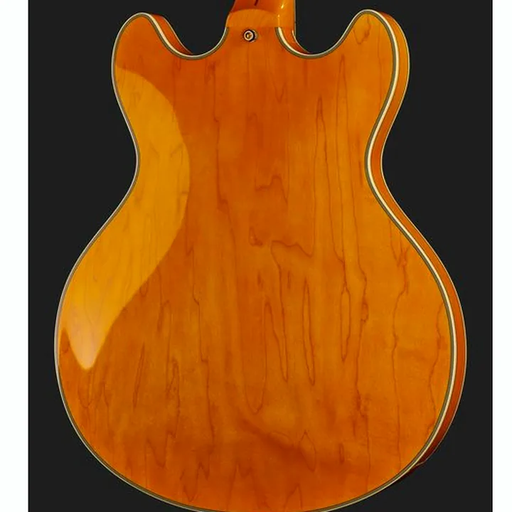 Guitare électrique DAngelico Excel DC XT Vintage Nat Quilt Comparatif, Avis & Test