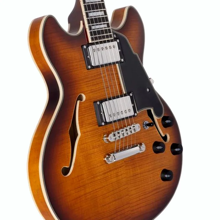 Guitare électrique DAngelico Premier Mini DC Dark Ice Tea : Test, Comparatif, Avis