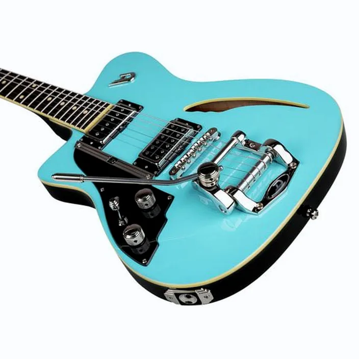 Guitare électrique Duesenberg Caribou LH Narvik Blue Test & Avis