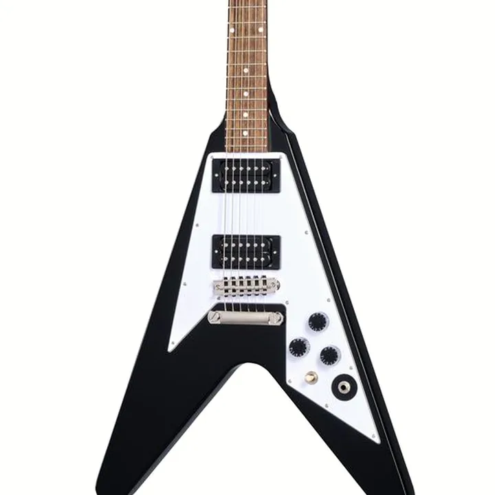 Guitare électrique Epiphone Kirk Hammett 1979 Flying V EB Test, Avis et Comparatif