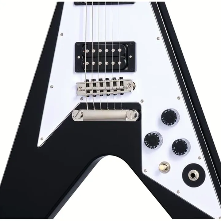 Guitare électrique Epiphone Kirk Hammett 1979 Flying V EB Test, Avis et Comparatif