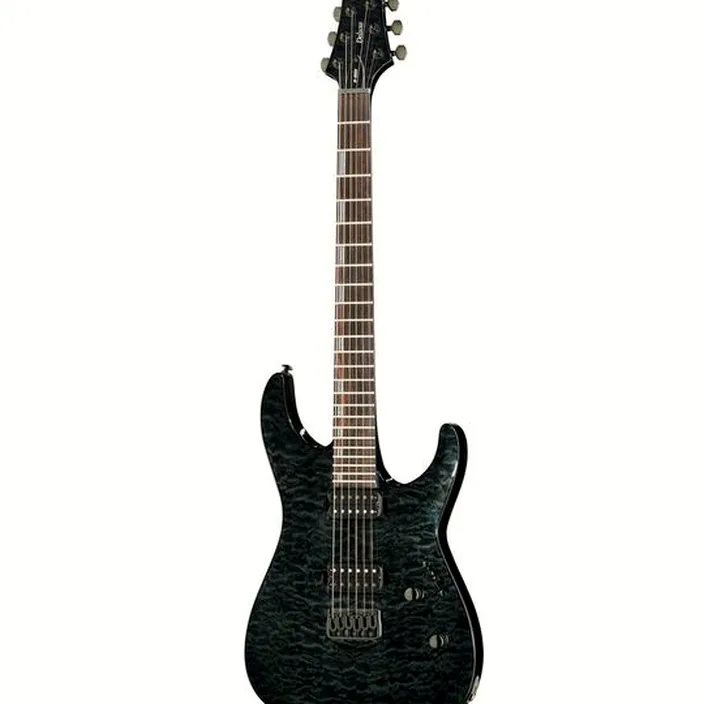 Guitare électrique ESP LTD H-1001 QM See Thru Black