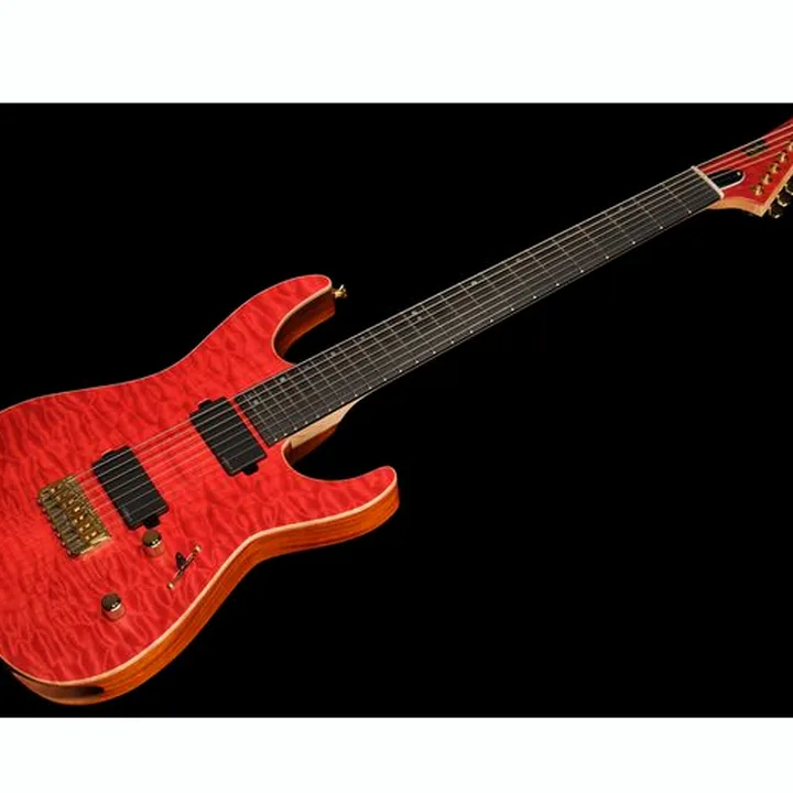 Guitare électrique ESP M7B HT RASPBERRY GH EMG Test, Avis