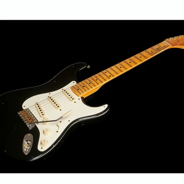 Guitare électrique Fender 55 Strat BLK Journeyman Relic Comparatif, Test et Avis