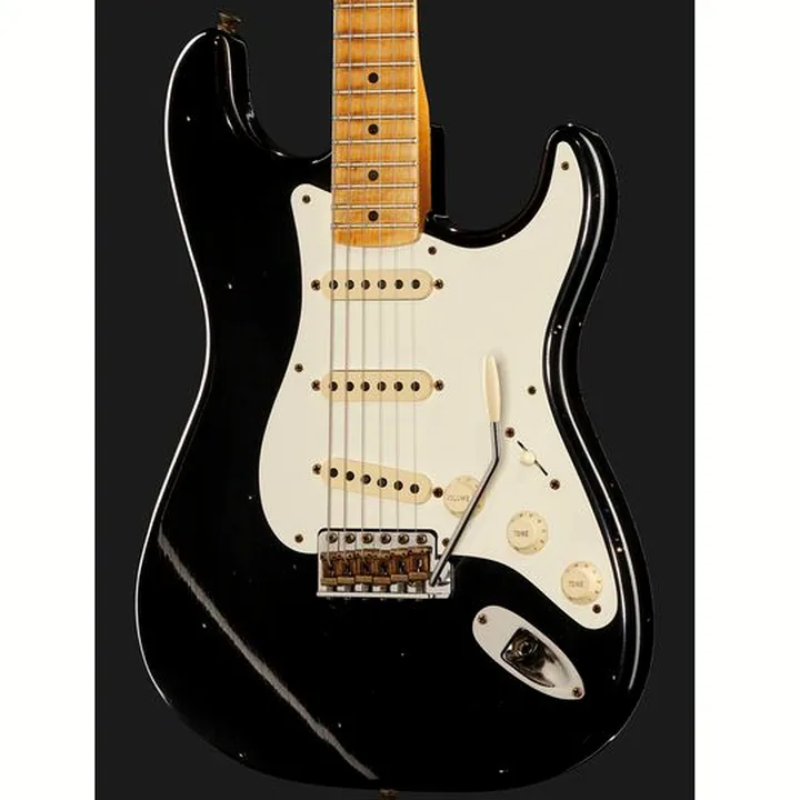 Guitare électrique Fender 55 Strat BLK Journeyman Relic Comparatif, Test et Avis