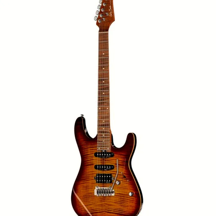 Guitare électrique Harley Benton Fusion-III HSS Roasted FBB