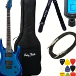 Guitare électrique Harley Benton R-446 Blue Metallic Bundle Test, Avis, Comparatif