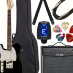La guitare électrique Harley Benton TE-20 BK LH Standard Set 2 , Comparatif, Avis, Test