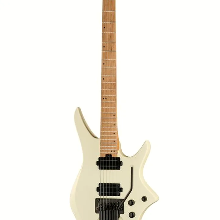 Guitare électrique Hils Next HN4 Ivory