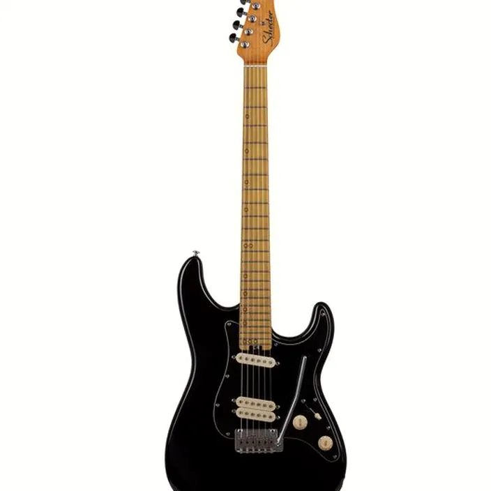 Guitare électrique Schecter MV-6 Gloss Black BB MN MF