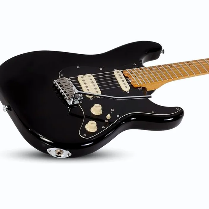 Guitare électrique Schecter MV-6 Gloss Black BB MN MF
