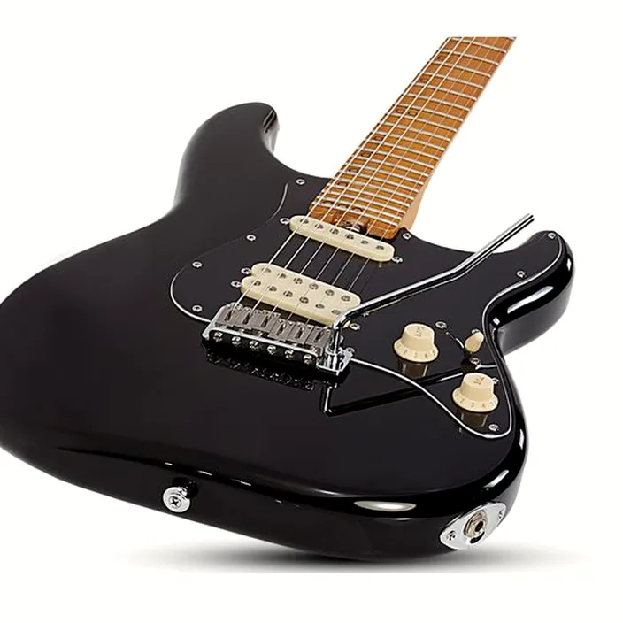 Guitare électrique Schecter MV-6 Gloss Black BB MN MF