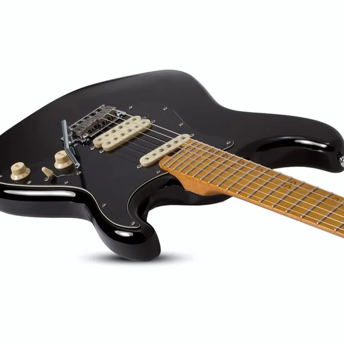 Guitare électrique Schecter MV-6 Gloss Black BB MN MF