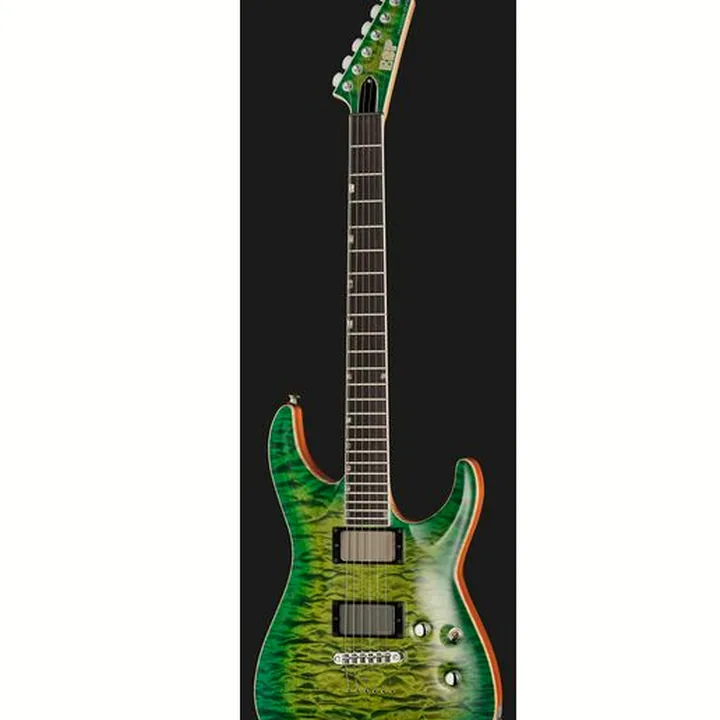 Guitare ESP Horizon 2 QM Lime Burst Satin : Comparatif, Test & Avis