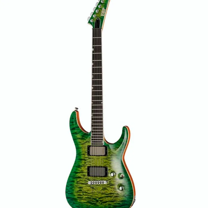 Guitare ESP Horizon 2 QM Lime Burst Satin : Comparatif, Test & Avis