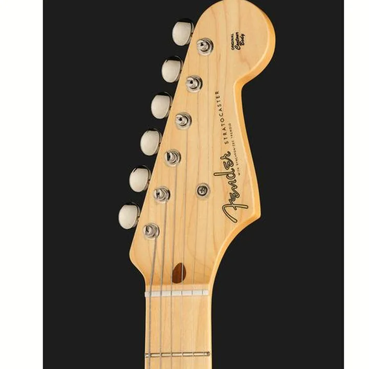Guitare Fender 55 Strat MN White Blonde CC : Test, Avis