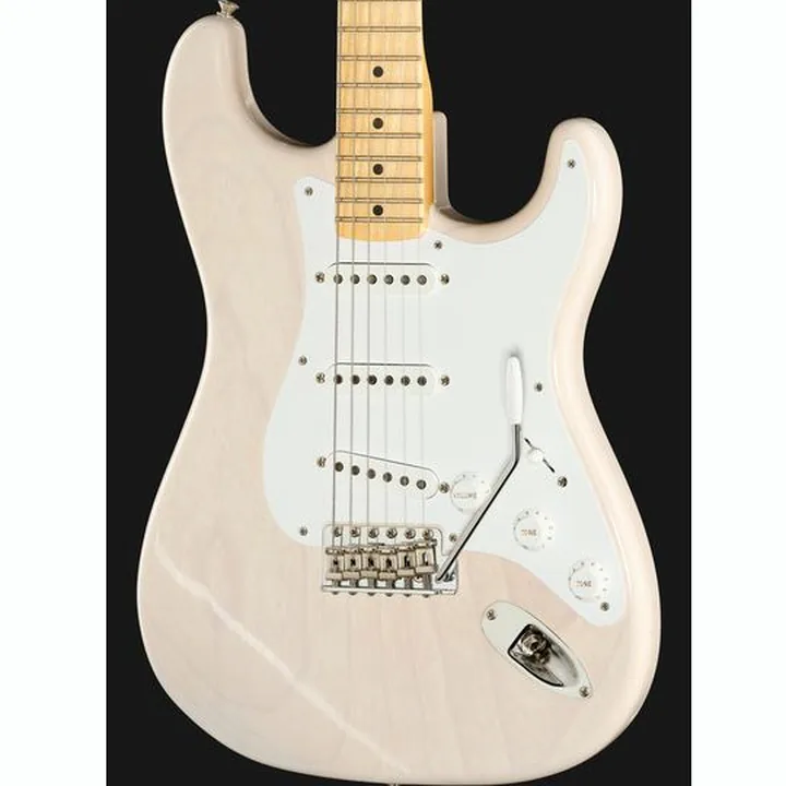 Guitare Fender 55 Strat MN White Blonde CC : Test, Avis