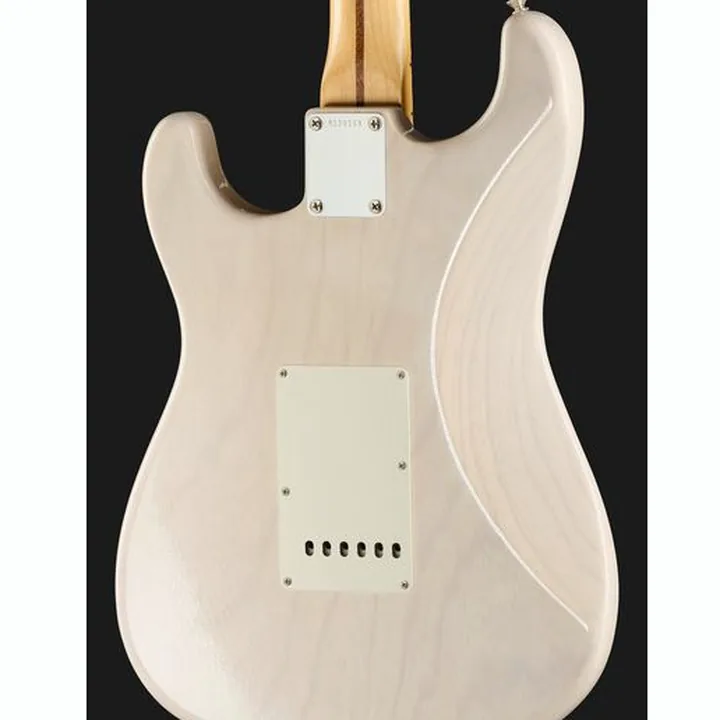 Guitare Fender 55 Strat MN White Blonde CC : Test, Avis