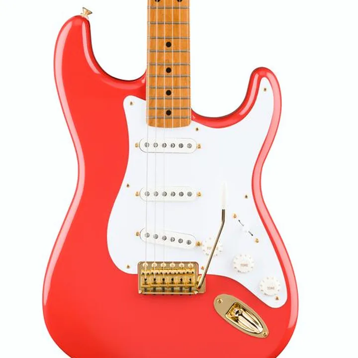 Guitare Fender Vintera II 50s Strat GD MN FRD Avis et Test