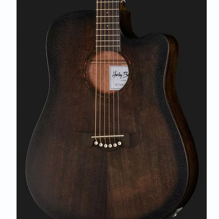Guitare folk Harley Benton Delta Blues DCE : Test, Comparatif, Avis
