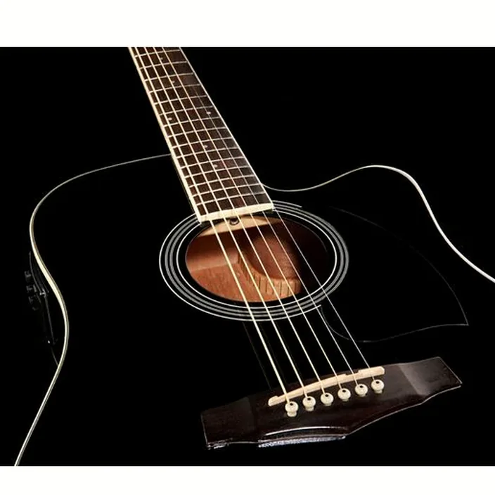 La guitare folk Ibanez PF15ECE-BK : Avis, Test et Comparatif