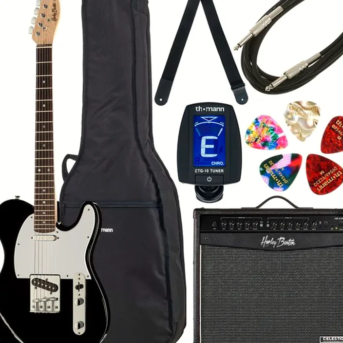 Guitare Harley Benton TE-20 BK Standard Series Set 4