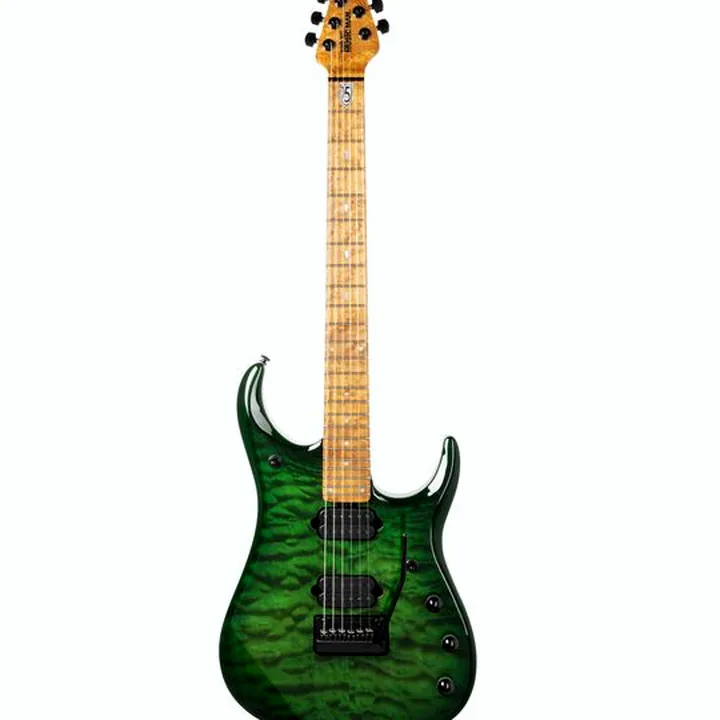 Guitare Music Man Petrucci JP15 Green Tiger QT