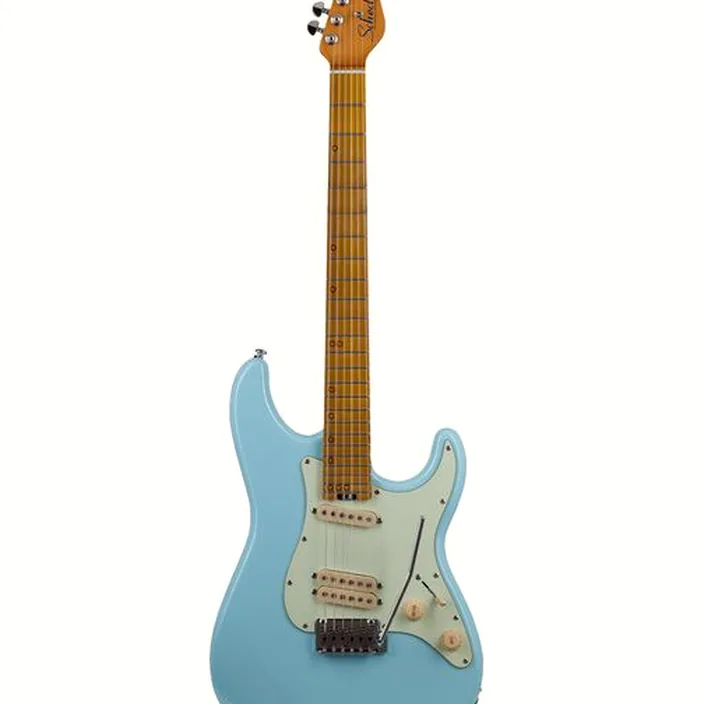 Guitare Schecter MV-6 Super Sonic Blue BB MN MF - Avis, Test et Comparatif