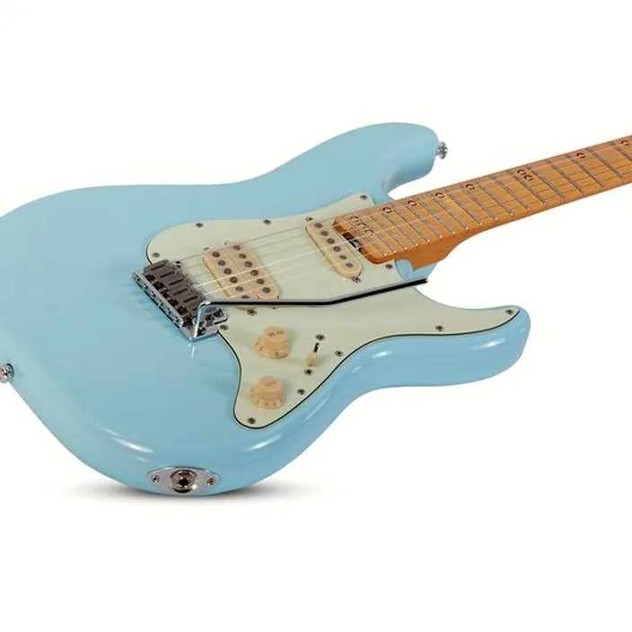 Guitare Schecter MV-6 Super Sonic Blue BB MN MF - Avis, Test et Comparatif