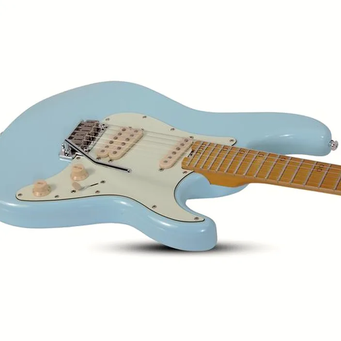 Guitare Schecter MV-6 Super Sonic Blue BB MN MF - Avis, Test et Comparatif