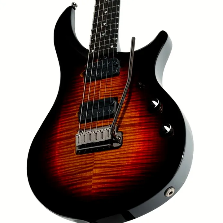 Guitare Sterling by Music Man Majesty 200XFM Tiger Eye , Avis, Test & Comparatif