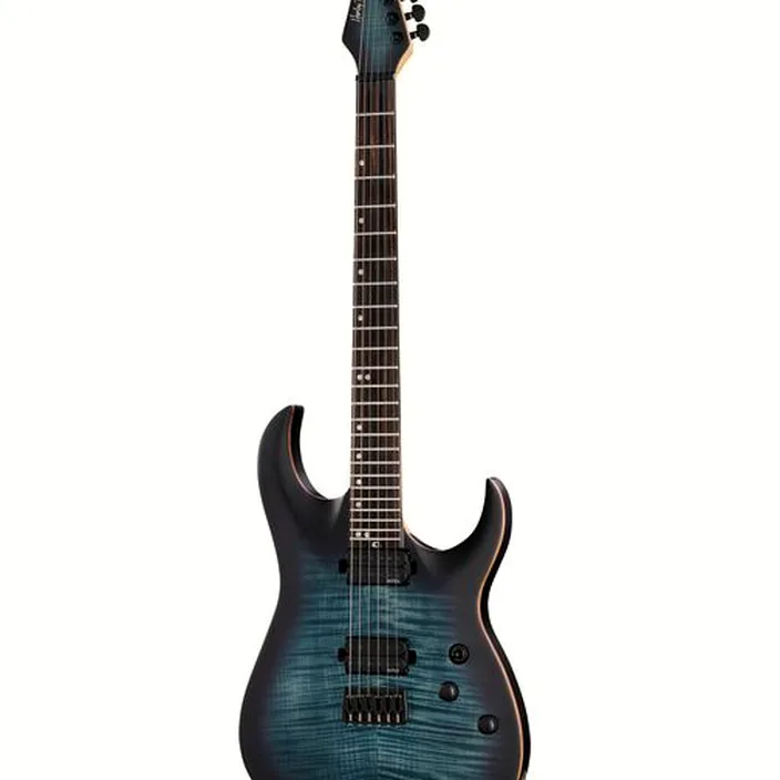 Harley Benton Amarok-6 BKBL Flame Burst