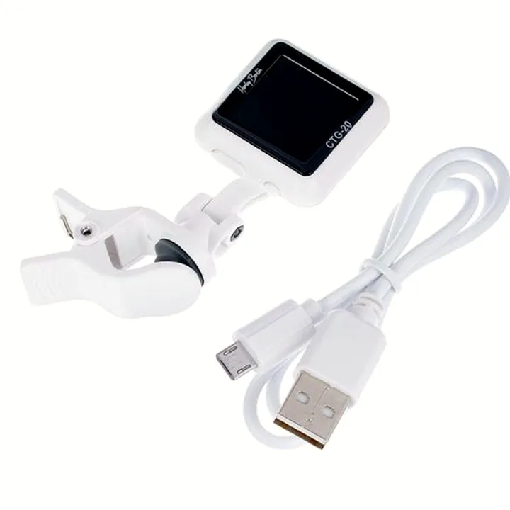 Harley Benton CTG-20 WH USB Clip Tuner , Test, Avis et Comparatif