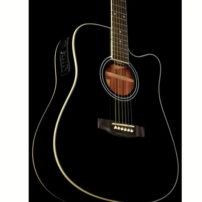 Harley Benton D-120CE BK