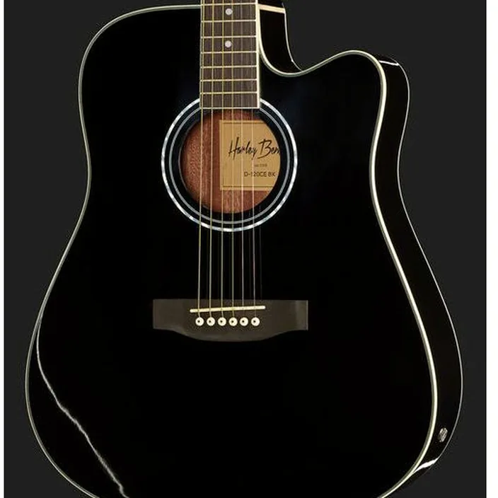 Harley Benton D-120CE BK