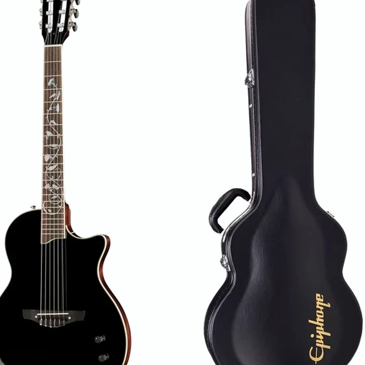Harley Benton Nashville Nylon Plus BK w/Case