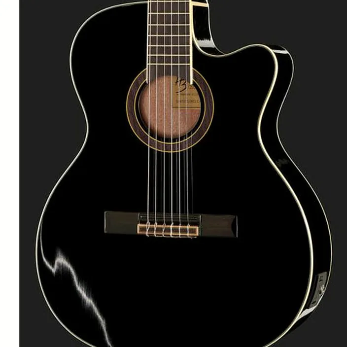 Harley Benton Santos Series C-40SCE BK