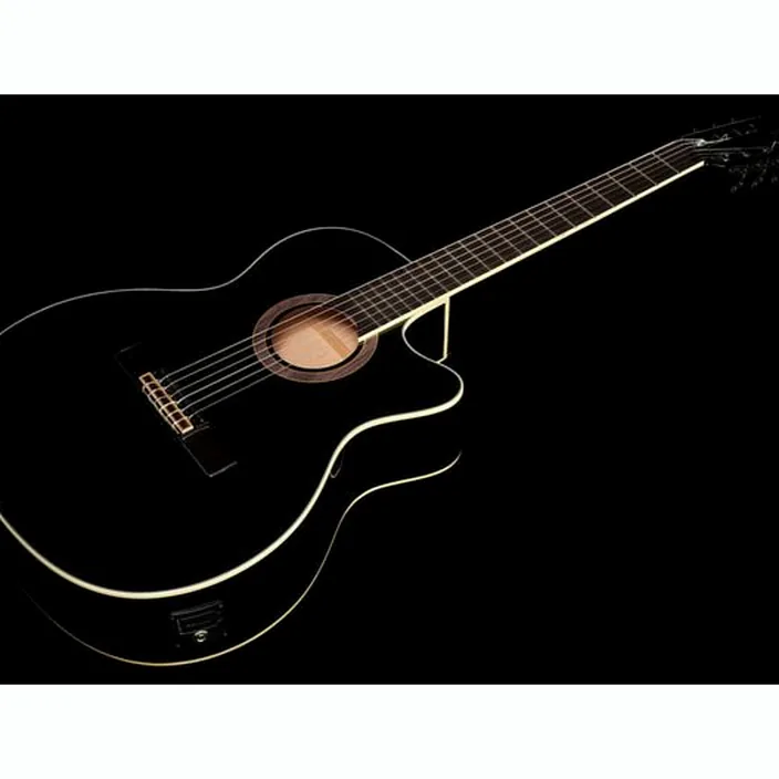 Harley Benton Santos Series C-40SCE BK