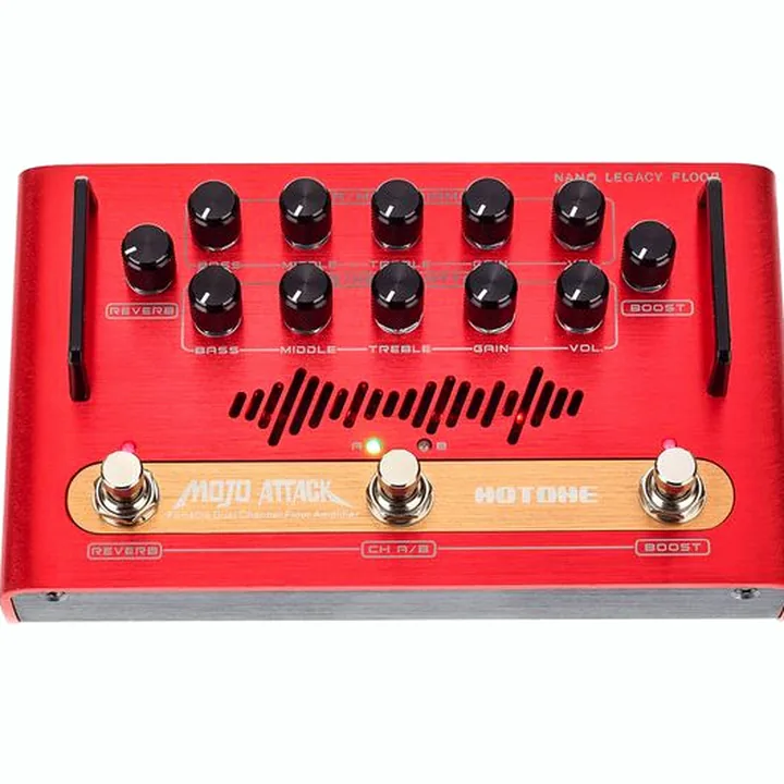Hotone Mojo Attack Pedal Amp : Test et Avis