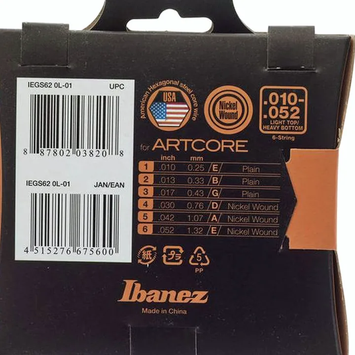 Ibanez IEGS62 E-Guitar String Set Comparatif, Avis & Test