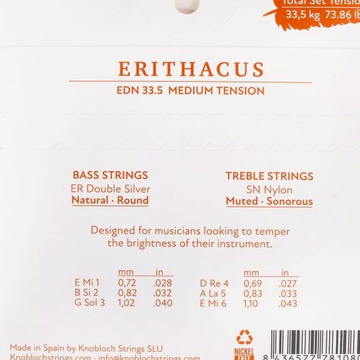 Knobloch Strings Erithacus Line EDN 33,5, MT Comparatif, Avis et Test