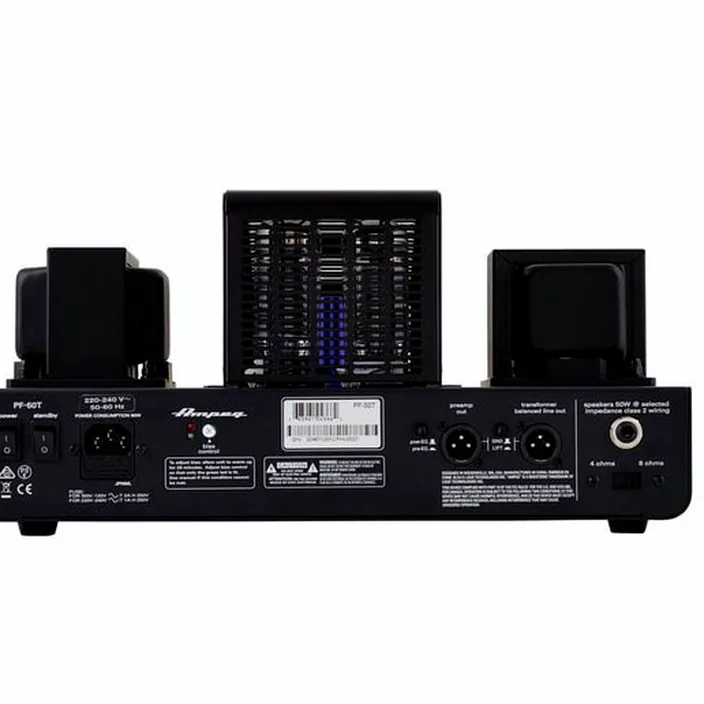 Et Test de l'amplificateur Ampeg PF-50T Bass Head