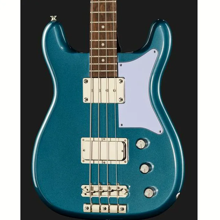 La basse électrique Epiphone Newport Bass Pacific Blue , Test, Avis et Comparatif