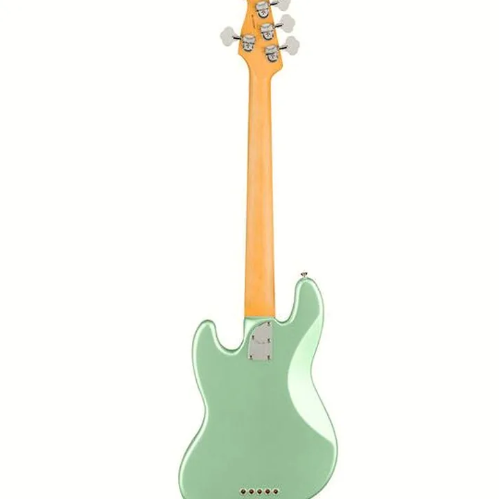 La basse électrique Fender AM Pro II Jazz Bass V MYST SFG : Test, Avis et Comparatif
