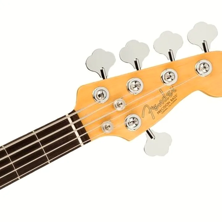 La basse électrique Fender AM Pro II P Bass V RW 3TSB , Avis et Test