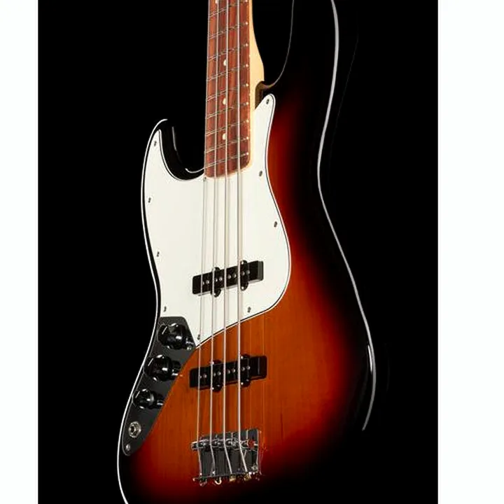 La basse électrique Fender Player Series J-Bass PF 3TS LH / Test, Avis