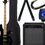 La basse électrique Harley Benton B-450 Black Bundle 2 / Test & Avis
