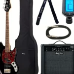 La basse électrique Harley Benton MV-4MSB Black Set Test, Comparatif et Avis