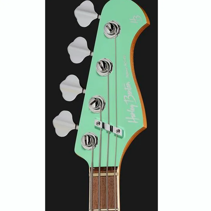 La basse électrique Harley Benton MV-4MSB Seafoam Green w/Case Avis et Test
