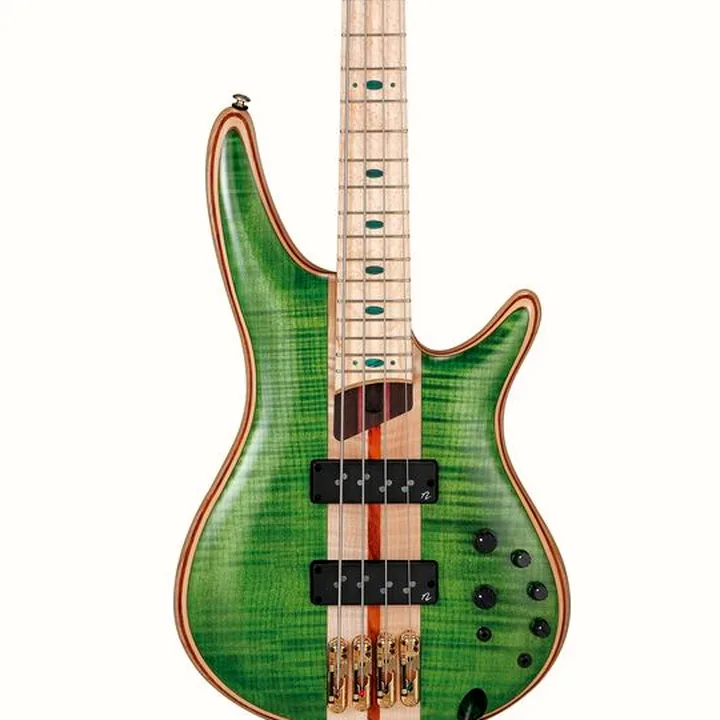 La basse électrique Ibanez SR4FMDX-EGL , Test, Comparatif, Avis